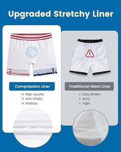 New Arrival <b>Men's</b> Breathable Casual Canvas Sweat <b>Shorts</b> with Pockets Solid Pattern Mesh Gym Sports <b>Runner</b> <b>Shorts</b> - Product Image 4