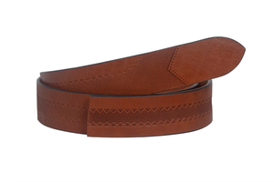 Ceinture en cuir véritable pour homme, style décontracté, avec boucle en alliage automatique personnalisable, motif gaufré, unisexe - Product Image 4