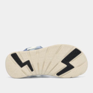 Sandalias Casuales Azul Cielo con Correa de Talón Giratoria, Ligeras, Punta Abierta, Cierre de Velcro, Parte Superior de Nailon, Entresuela de EVA, Modelo SHONDO F6S2534 - Product Image 5