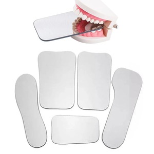Juego de 5 Espejos Dentales Ergonómicos Manuales para Ortodoncia, Espejos Intraorales, Reflectores Fotográficos de Vidrio, Espejos de Doble Cara - Product Image 4