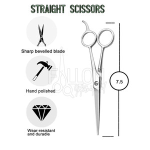 Tijeras de corte súper afiladas para cortes suaves y precisos, tijeras de corte súper afiladas de calidad profesional para profesionales de la peluquería - Product Image 2