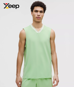 เสื้อกล้ามออกกำลังกายผู้ชาย XEEP รุ่น XC-GTT-46 คุณภาพสูง ระบายอากาศได้ดี แห้งเร็ว พิมพ์ลายแบบ Heat-Transfer ผ้าถัก 100% คอตตอน คอกลม ด้านหน้า - Product Image 1