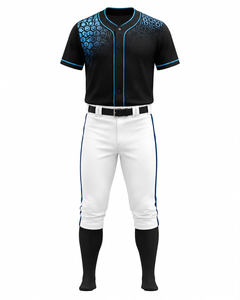 Uniforme de Béisbol Personalizado Transpirable de Talla Grande para Verano con Impresión Digital, Uniforme Completo para Equipos de Béisbol - Product Image 1