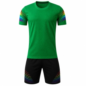Meilleures ventes : Tenue de football, nouvelle arrivée, 100 % polyester, fabriquée au Pakistan, haute qualité, couleur personnalisable, vêtements d'équipe, vente directe usine - Product Image 1