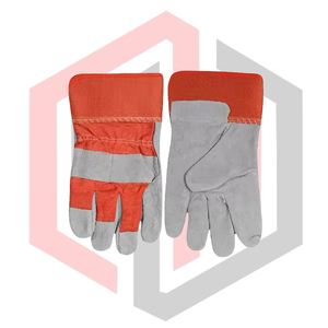Gants de travail robustes, couleur unie, haute qualité, best-seller, antidérapants, en cuir, anti-coupure, respirants, personnalisables, sécurité - Product Image 5