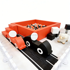 Piscina di Palline Morbide Rossa, Area Giochi per Bambini, Parco Giochi Commerciale per Interni ed Esterni, Attrezzatura per Caffè e Divertimento - Product Image 2