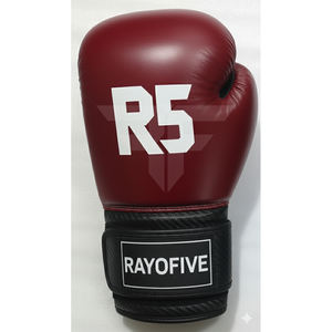 Guantes de boxeo personalizados con logotipo, guantes de competición al por mayor, guantes de entrenamiento de cuero PU con logotipo personalizado para saco de boxeo pesado - Product Image 2