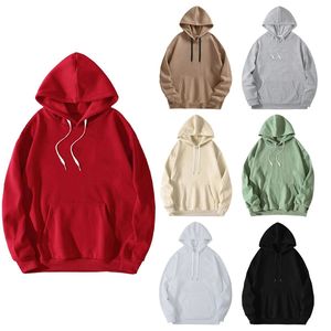 Custom High Quality 100% Cotton <b>Thick</b> <b>Fleece</b> Pullover Custom Front Logo Winter Hoodie Heavyweight Regular Fit Hoodie for Men's - Product Image 3