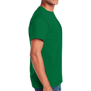 Camiseta de Hombre 2025, Colores Personalizados, Verde Césped, 100% Algodón, Ecológica, Cuello Redondo, Bordada, Anti-Pilling, Talla Grande - Product Image 6