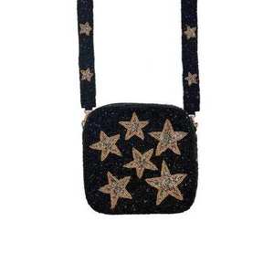 Sac à main artisanal indien de luxe, accessoire de mode décontracté pour le quotidien, avec poignée baguette en perles de verre colorées, accessoire d'art en cristal durable - Product Image 4