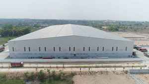 Clear & Opaque Molded Composite FRP Roof Cladding Sheets for Industrial Buildings - Product Image 6
