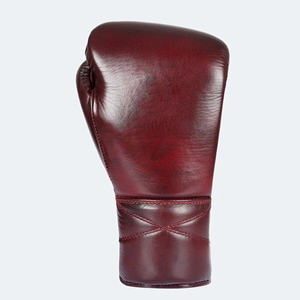 Gants de boxe de compétition en cuir haute performance avec logo personnalisé, fermeture auto-agrippante, antidérapants et anti-humidité - Product Image 2