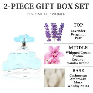Coffret cadeau de lotion pour le corps et eau de parfum pour femmes en 2 pièces, parfum oriental à la vanille longue durée, vacances, vie quotidienne, fêtes - Product Image 5