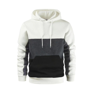 เสื้อฮู้ดดี้สไตล์ปี 2026 คุณภาพสูง ออกแบบโลโก้ตามสั่ง ดีไซน์หรูหรา ผ้า 400 GSM เสื้อฮู้ดดี้สามสี สำหรับผู้ชาย - Product Image 2