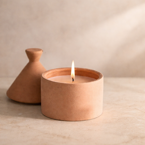 Premium Speckled Ceramic <b>Candle</b> Vessel Heat Resistant Thick Wall Smooth Finish Durable Luxury Home Decor Single <b>Wick</b> Holder - Product Image 6