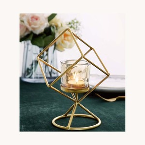 Decorative Metal <b>Tealight</b> Candle Holder Stylish New Design Customized Candle Stand for Dining Table Decor - Product Image 1