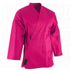 Uniforme Profesional de Karate Rosa de Alta Calidad para Artes Marciales, Ligero, Transpirable y Duradero para Entrenamiento y Práctica - Product Image 2