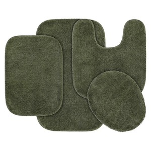 Wholesale Extra Soft Luxury Chenille Bath Rug <b>Mat</b> Microfiber Cotton with Solid Pattern for Non-Slip <b>Bathroom</b> Use - Product Image 5
