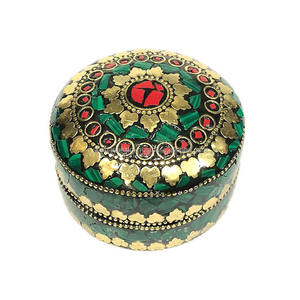 Different Design Trinket Box Curved Lid Holder for Jewelry Items or Traditional Decor Wedding Gift Boxes for Guest Favor - Product Image 1