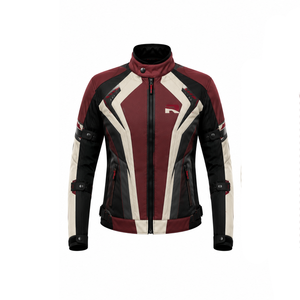 Veste de moto coupe-vent à manches longues pour homme, logo imprimé sur le devant, vêtements d'extérieur toutes saisons, vestes textiles d'été - Product Image 5