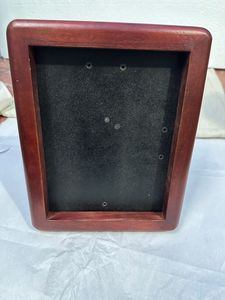 Wood Photo <b>Frame</b> Lacquer Finish Rectangular Picture <b>Frame</b> Custom Display <b>Frame</b> for Hotel Restaurant Decor - Product Image 3