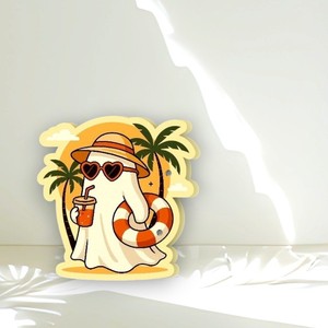 Chapeau de haute qualité, écologique et multifonctionnel, avec motif papillon circulaire en carreaux d'acrylique, pour extensions de cils magnétiques personnalisées, style Ghost Beach - Product Image 1