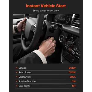 มอเตอร์สตาร์ทสำหรับรถบรรทุก Cadillac Chevy & GMC แรงบิดสูงระบบสตาร์ท M000T24072 10910 - Product Image 4