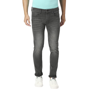 High Quality Men's Customizable Denim <b>Jeans</b> Pant Mid <b>Waist</b> Straight Dark Lightweight Zipper Fly Export Wholesale Cheap Price - Product Image 1