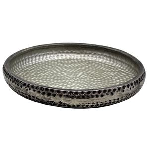 Vente en gros de vaisselle en vrac Bol en fer de forme ronde Bol à salade et à fruits au fini antique en nickel brut fait à la main - Product Image 1