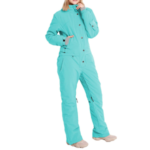 Professional <b>Women's</b> <b>One</b> <b>Piece</b> <b>Ski</b> <b>Suit</b> Waterproof Windproof Snowboard Jumpsuit Winter Outdoor Thermal Insulated Snow <b>Suit</b> Wear - Product Image 6