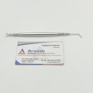 Séparateur d'extensions de cils en acier inoxydable avec outil de levage de cils à pointe pointue - Product Image 2