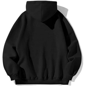US Warehouse Wholesale Autumn Knitted Unisex Solid Hooded <b>Pullover</b> Sweatshirt Pocket Custom Photo Logo Breathable 2026 - Product Image 4