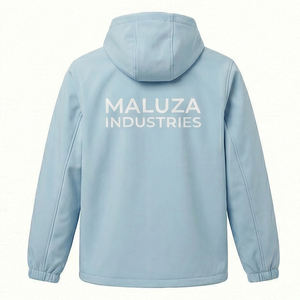 Veste à capuche pour homme de qualité export, personnalisable, résistante à l'eau, style urbain, coupe-vent - Product Image 3