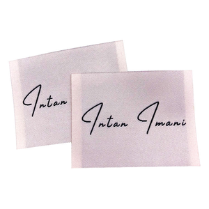 Etiqueta personalizada para ropa, etiqueta termoadhesiva para cuello de ropa, etiqueta tejida termoadhesiva para ropa - Product Image 5