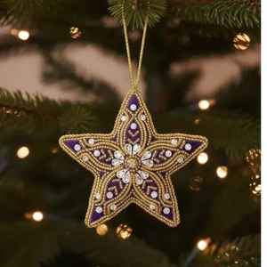 Pendentifs Breloques Chrétiens en Laiton Plaqué Or avec Diamants et Pierres Précieuses Perlées, Vente en Gros - Product Image 2