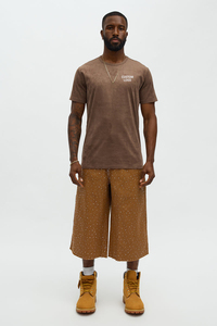 เสื้อยืดผู้ชายคอกลมทรงโอเวอร์ไซส์ ผ้าคอตตอน 100% หนัก 280 กรัม คุณภาพสูง ซักแล้วไม่หด ระบายอากาศได้ดี แห้งเร็ว สไตล์วินเทจ - Product Image 2