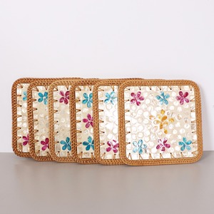 Wicker place <b>mats</b> best-pick decor placemats accessories for <b>table</b> sustainable rattan placemat - Product Image 4