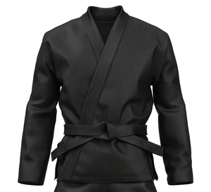 Robuste BJJ Gi uniforme hiver entraînement épais perle armure Durable coton renforcé collier Triple Arts martiaux Jiu Jitsu - Product Image 4