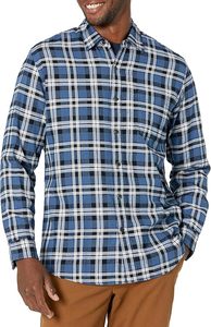 Chemise en flanelle à carreaux épaisse pour homme, de haute qualité, à manches longues, 100 % coton brossé, col rabattu décontracté, poignets, ODM, vente en gros - Product Image 4