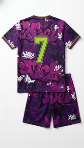 Ensemble maillot et short de volley-ball personnalisé vert menthe camouflage, léger, uniforme d'équipe, sublimation, vêtements de sport, vente en gros OEM - Product Image 4