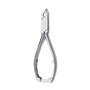 Professional Industrial Curved Blade Nail Pliers 11.5cm 11mm Wide Jaw Opening Podiatry Finger Toenail Clipper Sterilizable OEM - Product Image 4
