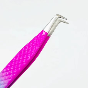 Pinzas Profesionales para Pestañas con Punta Puntiaguda y Agarre de Diamante, de Acero Inoxidable, con Etiqueta Personalizada, en Nuevos Tonos de Color, para Cuidado Personal - Product Image 5