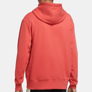 Sweat-shirt à capuche zippé pour homme, couleur unie, coton French Terry, coupe oversize, décontracté, avec poche avant, écologique, automne - Product Image 6