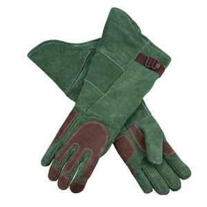 Reinforced Impact Welding Leather Gloves Heat Resistant Kevlar Stitched Long Cuff Industrial Safety Work Gloves USA - Product Image 6