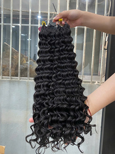 CROCHET HAIR/MIRACLE KNOTS Hot trend 2026, human hair extension in all textures - Product Image 6