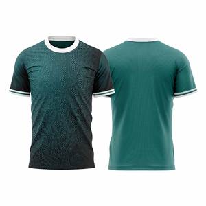 เสื้อฟุตบอลแบบกำหนดเองสำหรับผู้ชาย เสื้อผ้ากีฬาระบายอากาศได้ดี |   พิมพ์โลโก้ตามสั่ง |   ผ้าควบคุมความชื้น - Product Image 1