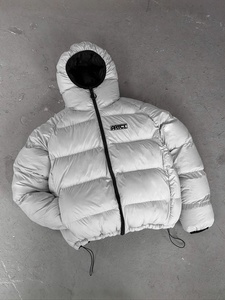 Premium Quality Custom Waterproof Windproof Nylon <b>Reversible</b> Down Puffer <b>Jacket</b> for men - Product Image 1