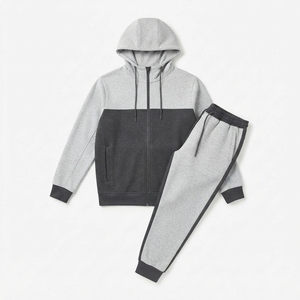 Chándal Deportivo Personalizado al por Mayor, con Bloques de Color, 350 GSM, Forro Polar Térmico, para Hombre, Invierno - Product Image 5