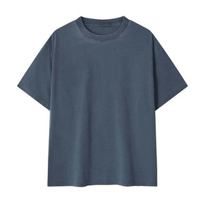 เสื้อยืดผู้ชายคอกลมแขนสั้นทรงปกติผ้าฝ้าย 100% ระบายอากาศได้ดี พรีเมียม สำหรับใส่เป็นทางการ ขายส่งจากโรงงาน รับผลิตตามแบบ - Product Image 1