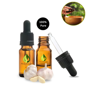 Nature's Natural India <b>Garlic</b> Oil 100% Pure Natural Essential Oil Steam Distilled Plant Extraction All Skin Types - Product Image 4